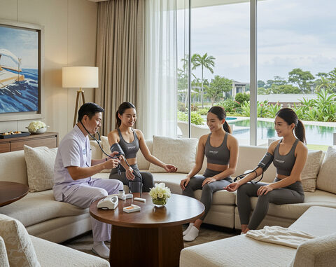 A,Photo,Of,A,Luxury,Hotel,Room,With,A,Group